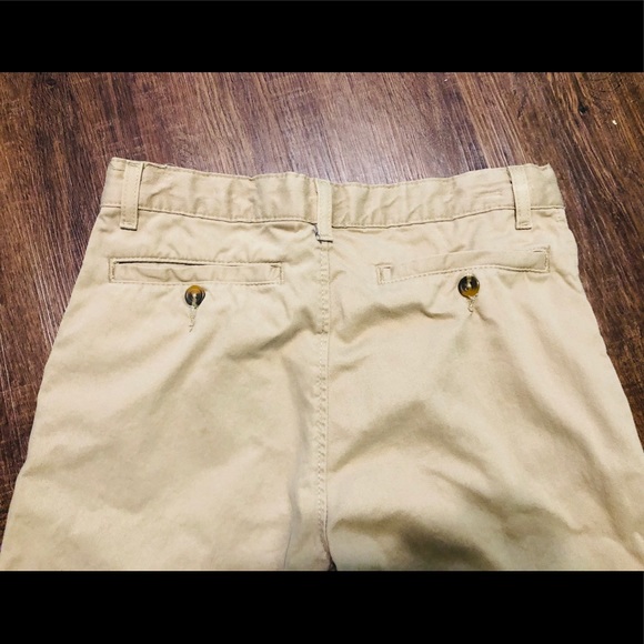 JK Khaki Flat Front Pants Cotton Uniform Boys 16 - Picture 4 of 6